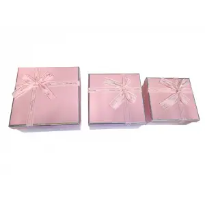 BELLA HEDİYE KUTUSU KARE KARMA 3 LÜ SET K-1148