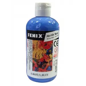 FENİX MAVİ AKRİLİK BOYA 250 ML