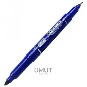 AIHAO ÇİFT TARAFLI CD KALEMİ AH-319 MAVİ