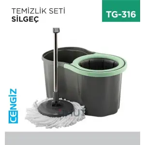 ZAMBAK DÖNERLİ TEMİZLİK KOVASI ZP-188