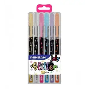 PENSAN ALTIN JELY SİMLİ JEL KALEM (PKT-12 Lİ )