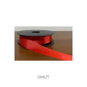 Saten Kurdele 2Cm Kırmızı K1308-5