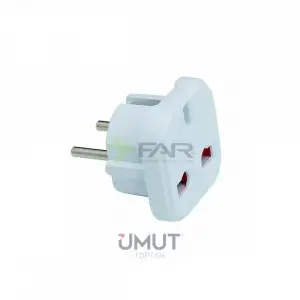 FAR İNGİLİZ FİŞ ADAPTÖRÜ F-71 (PKT-50 Lİ)