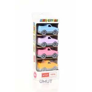 ATAY TOYS MINIQ CITY CAR PICKUP CLASSIC 4461 4 LÜ