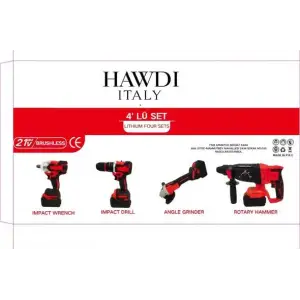 HAWDI ITALY MATKAP SETİ 4 LÜ