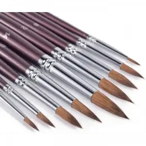 SAMUR SULUBOYA FIRÇASI NO:4 (PKT-12 Lİ)