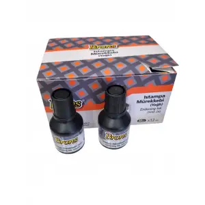 BRONS ISTAMPA MÜREKKEBİ SİYAH BR-314