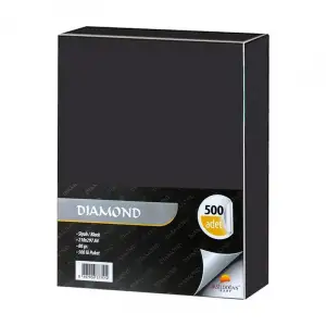 DIAMOND RENKLİ FOTO.KAĞIDI A4 SİYAH-015 500 LÜ