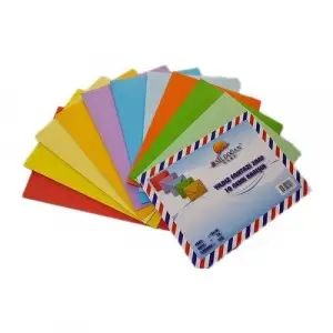 KARIŞIK RENKLİ ZARF 13X18 AS-50002 (KT-500)
