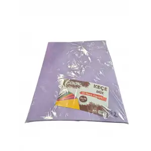 ÇOOK 50X70 10 LU LİLA DÜZ KEÇE