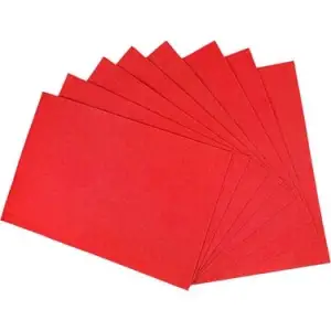 ÇOOK KEÇE 50X70 KIRMIZI (PKT-10 LU)