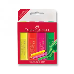 FABER CASTEL 4 LÜ FOSFORLU KALEM (KT-5 Lİ)