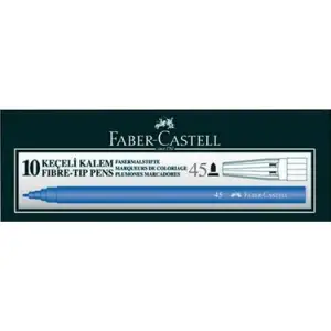 FABER KEÇELİ KALEM TEK RENK MAVİ (PKT-10LU)