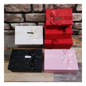 PİNKY DİKDÖRTGEN 3 LÜ KUTU SETİ