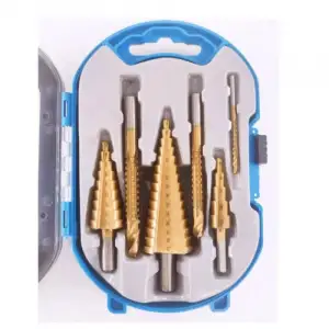 ANŞİN KADEMELİ MATKAP UCU SETİ 6 PARÇA