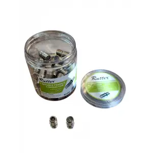 RUTTER -F- ARA KONNEKTÖR GÜMÜŞ PH7-3035(PKT-50 Lİ)