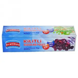 KİLİTLİ BUZDOLABI POŞETİ BÜYÜK BOY