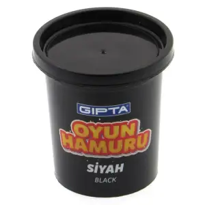 GIPTA 120 GR OYUN HAMURU SİYAH K-8308