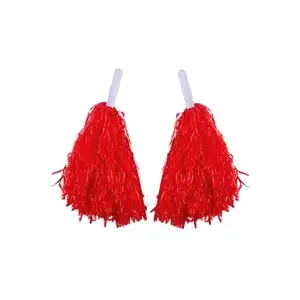 VAGON KARNAVAL 2 Lİ PON PON KIRMIZI (PKT-12Lİ)