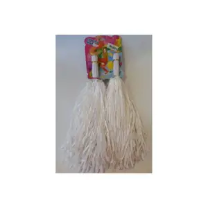 VAGON KARNAVAL 2 Lİ PON PON BEYAZ (PKT-12Lİ)