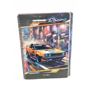 CARS A4 PP KAPAK SPİRALLİ 72 YP KARELİ (PKT-12Lİ)