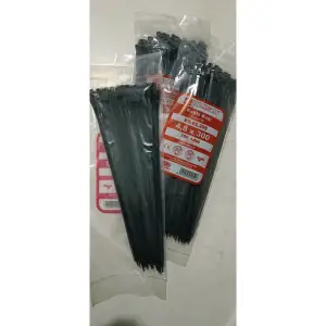 MUTLUSAN CIRT KELEPÇE (KABLO BAĞI)4,8 X300 100 LÜ SİYAH