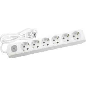 VİKO GRUP PRİZ ANAHTARLI 6 LI 5 MT