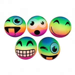 DENİZ MİNİ EMOJİ GÖKKUŞAĞI TOP PLS-100