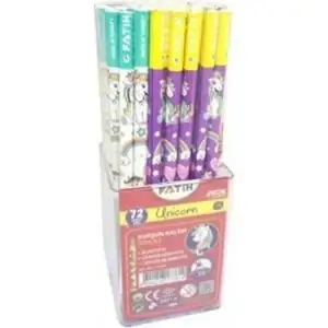FABER UNICORN KURŞUN KALEM SİLGİLİ 2B (PKT-72 Lİ)