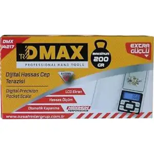 DMAX DİJİTAL HASSAS TERAZİ 200 GR DMX-4217