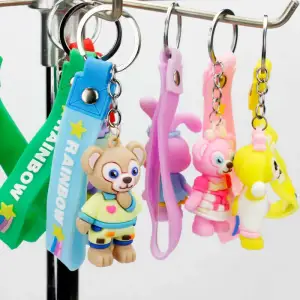 KIRGIL SİLİKONLU ANAHTARLIK IR-101 (PKT-12 Lİ)