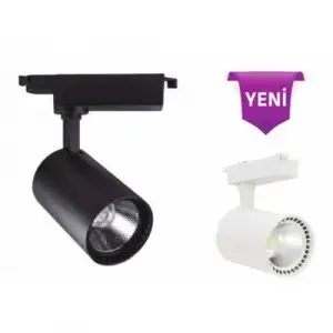 HOROZ BASRA-30 RAYLI LED ARMATÜR 3000K SİYAH