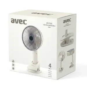AVEC FAN USB ŞARJLI AV-F131