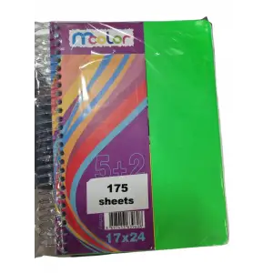 MCOLOR 17X24 5+2 AYRAÇLI DEFTER