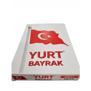 VATAN RAŞEL BEZ BAYRAK 50X75 YURT-0072
