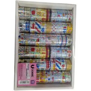 DOMİNİC HOLOGRAMLI DESENLİ BANT 6006-B (PKT-60LI)