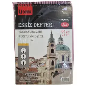 DOMİNİC A4 ESKİZ DEFTERİ 272-2