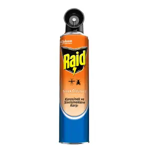 RAİD SİNEK ÖLDÜRÜCÜ TURUNCU 300 ML (PK-12 Lİ)
