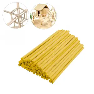 KİKAJOY SARI TAHTA ÇUBUK 13 CM 40 LI (KT-24LÜ)