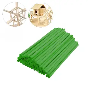 KİKAJOY YEŞİL TAHTA ÇUBUK 13 CM 40 LI (KT-24LÜ)