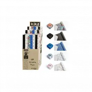 KİKA RULO HEDİYE PAKET KAĞIDI 70X200 CM (KT-40 LI)
