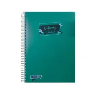 U- DEEP SPİRALLİ PP. KAPAK DEFTER 40/4 (PKT-12Lİ)