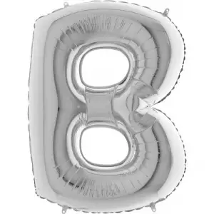 40X102 CM B HARLİ GÜMÜŞ FOLYO BALON