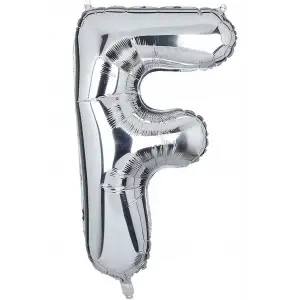 40X102 CM F HARLİ GÜMÜŞ FOLYO BALON