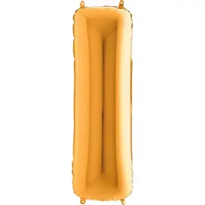 40X102 CM I HARFLİ ALTIN FOLYO BALON