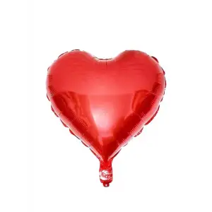 18/45 CM KIRMIZI KALP FOLYO BALON