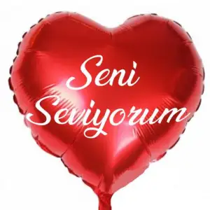 45X45 SENİ SEVİYORUM BALON 2006744-29