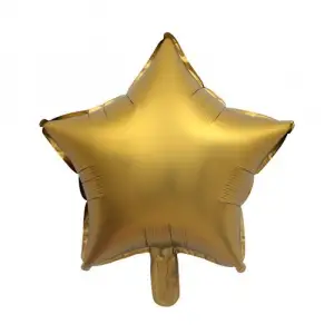 18/45 CM ALTIN YILDIZ FOLYO BALON