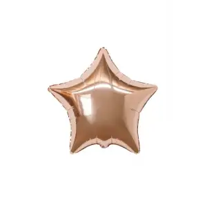 18/45 CM ROSEGOLD YILDIZ FOLYO BALON