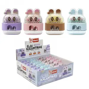 MİKRO BUBBLEBU ÇİFTLİ KALEMTIRAŞ MK-4065 (PKT-24)